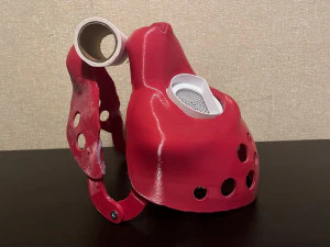 Fursuit Cat Head Base 3D Print Model