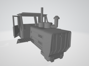 Tractor body htz t-150k 3D Print Model
