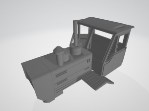 Tractor body htz t-150k 3D Print Model