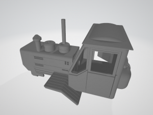 Tractor body htz t-150k 3D Print Model