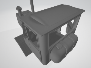 Tractor body htz t-150k 3D Print Model