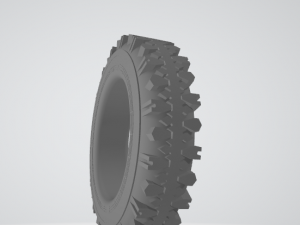 Cargo tire gas-54 model mi-173 3D-printmodel