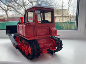 RC BULLDOZER DT-75 POSTMAN 1-16 SCALE 3D Print Model