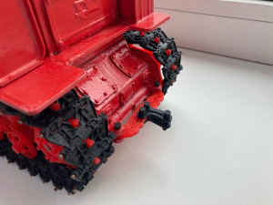 RC BULLDOZER DT-75 POSTMAN 1-16 SCALE 3D Print Model