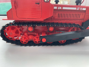 RC BULLDOZER DT-75 POSTMAN 1-16 SCALE 3D Print Model