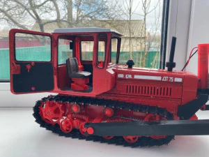RC BULLDOZER DT-75 POSTMAN 1-16 SCALE 3D Print Model