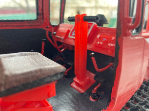 RC BULLDOZER DT-75 POSTMAN 1-16 SCALE 3D Print Model