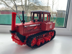 RC BULLDOZER DT-75 POSTMAN 1-16 SCALE 3D Print Model