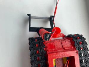 RC BULLDOZER DT-75 POSTMAN 1-16 SCALE 3D Print Model