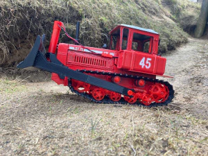 RC BULLDOZER DT-75 POSTMAN 1-16 SCALE 3D Print Model
