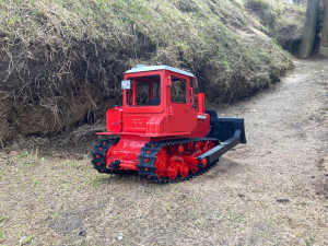 RC BULLDOZER DT-75 POSTMAN 1-16 SCALE 3D Print Model