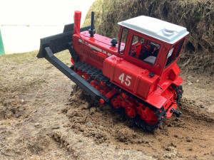 RC BULLDOZER DT-75 POSTMAN 1-16 SCALE 3D Print Model