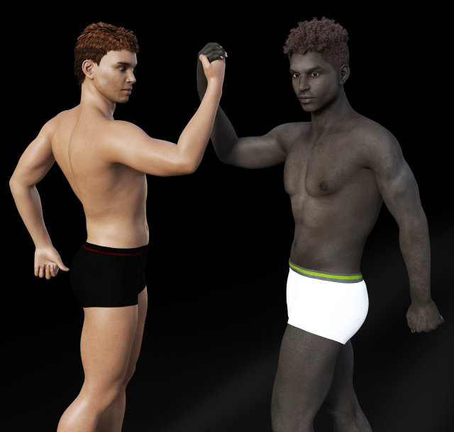 Stop le racisme Model 3D .c4d .max .obj .3ds .fbx .stl .blend 