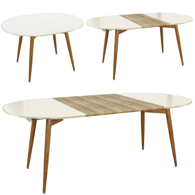 Folding dining table Halmar Edward Modèle 3D .c4d .max .obj .3ds .fbx .stl .blend 