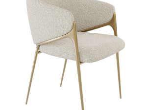 Dining chair in Scandinavian style Sillones modernos parasala 3D Model