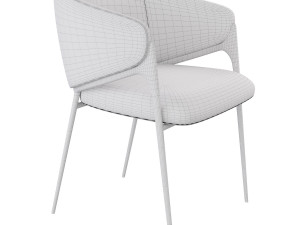 Dining chair in Scandinavian style Sillones modernos parasala 3Dモデル