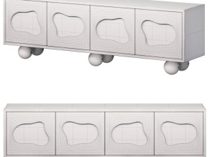 Tv tumba Kfsee Weibog 3D 모델