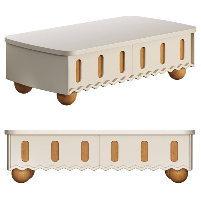 Coffee table LHY Modello 3D .c4d .max .obj .3ds .fbx .stl .blend 