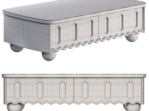 Coffee table LHY 3D Model