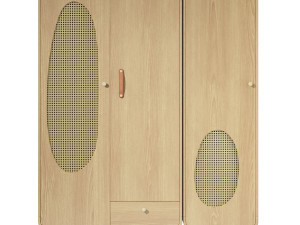 Solid Wood Cabinet Bubble 3D 模型