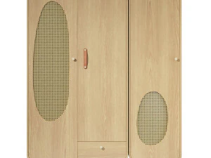 Mobile in legno massello Bubble Modello 3D