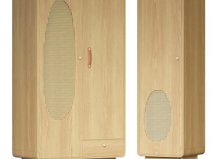 Solid Wood Cabinet Bubble 3D 模型