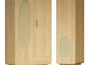 Mobile in legno massello Bubble Modello 3D