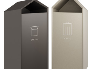 Ridge TreCe Trash Can Modelo 3D