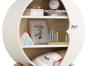 Decor for the childrens room Luna 3D Model