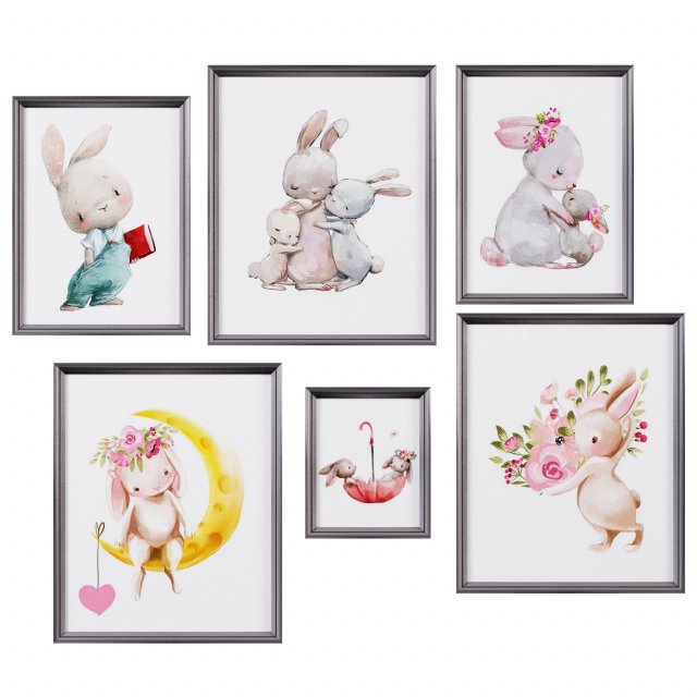Posters for the childrens room 3Dモデル .c4d .max .obj .3ds .fbx .stl .blend 