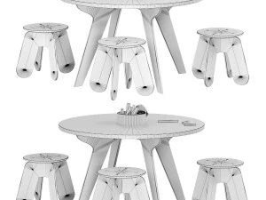Drawin Table 3D Model