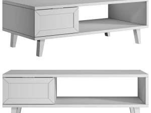 Halmar Borneo Low-1 Artizan Oak Coffee Table VPL-BORNEO-LOW-1 3D Model