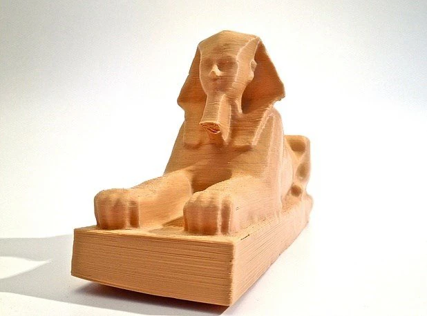 The Egyptian Sphinx 3D Model .c4d .max .obj .3ds .fbx .stl .blend 