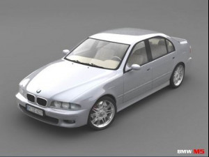 BMV M5 car 3Dモデル