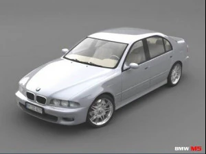 BMV M5 car 3D Model