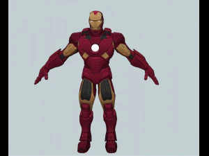Iron man 3D Model