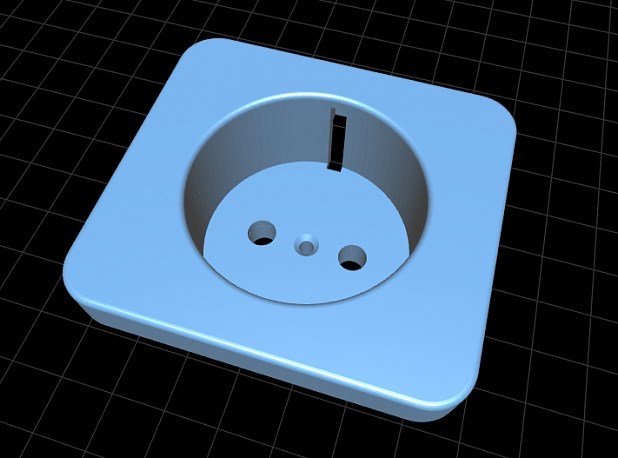 Socket housing Model 3D .c4d .max .obj .3ds .fbx .stl .blend 