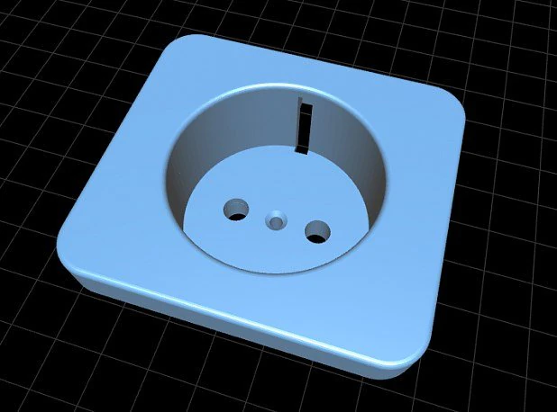 Socket housing 3D Model .c4d .max .obj .3ds .fbx .stl .blend