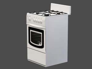 Gas stove Greta 3D Model