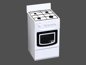 Gas stove Greta 3D Model