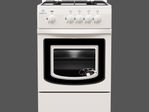 Gas stove Greta Modelo 3D