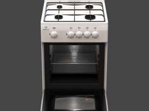 Gas stove Greta Modelo 3D