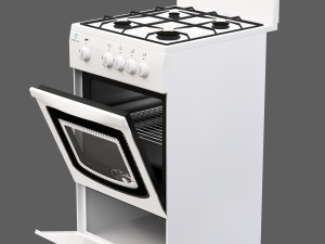 Gas stove Greta Modelo 3D