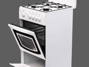 Gas stove Greta 3D Model