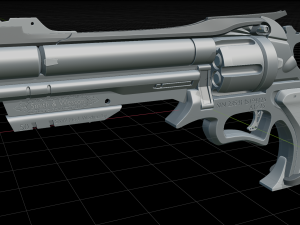 Smith Wesson Model Wednesday Model 3D