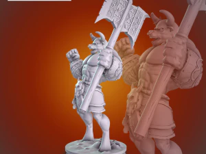 Minotaur 3D Print Model