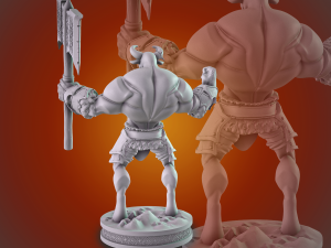 Minotaur 3D Print Model