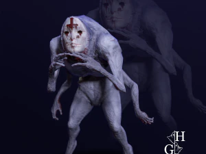 포비우스 대표성 몬스터 3D 모델