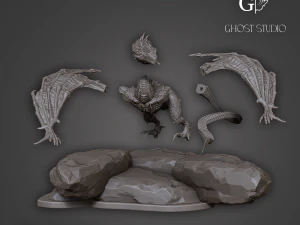 Naga Model Cetak 3D