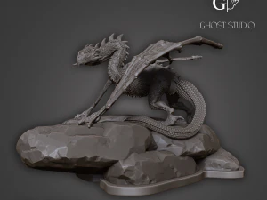 Naga Model Cetak 3D